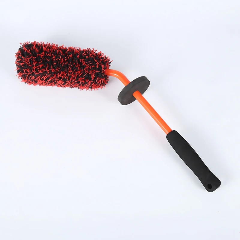 brushdepot angled wheel brush car duster for car cleaning and car interior dust remove