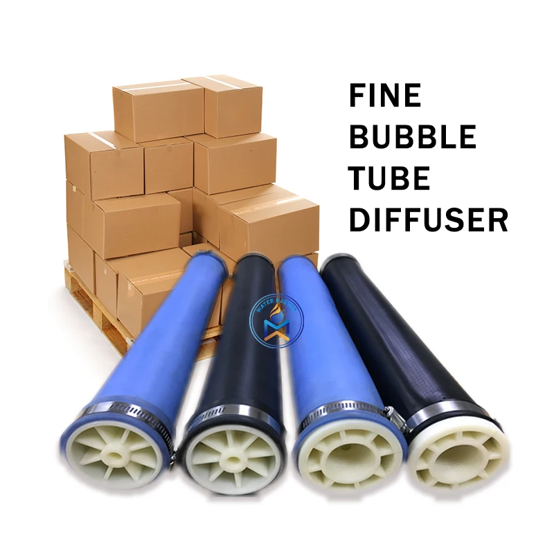 EPDM Bubble Air Tube Micro Fine Tube Diffuser Fine Bubble Tube Diffuser For Wastewater
