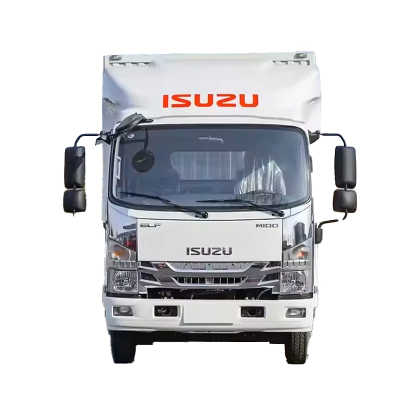 Chinese Factory ISUZU ELF 4*2 M600 5-7T Mini Cargo Truck Cheap Mini Box Truck for sale