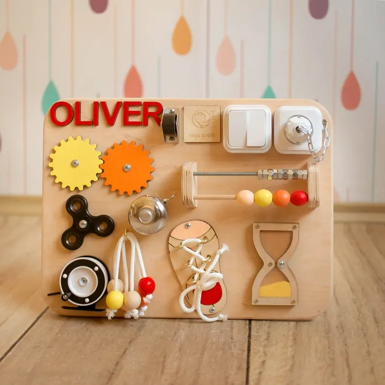 LM KIDS islamic toys educational muslim Activity Board felt busy board for toddler sensory toys for autistic children