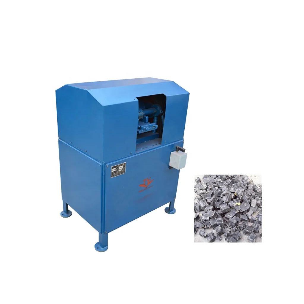 Rubber cutting tools waste tyre scraping machine to chips