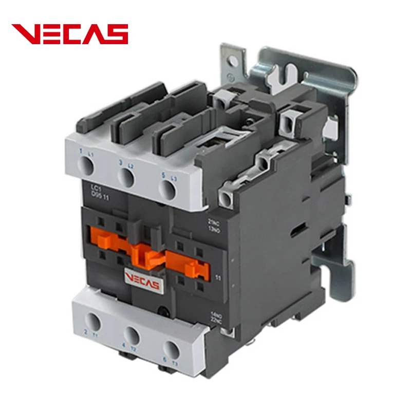Vecas CJX2 Contactor AC HC1-D 9511 3P 95A 12V 24V 110V 220V 360V 380V 50/60hz DC AC Coil Electrical Magnetic Contactors