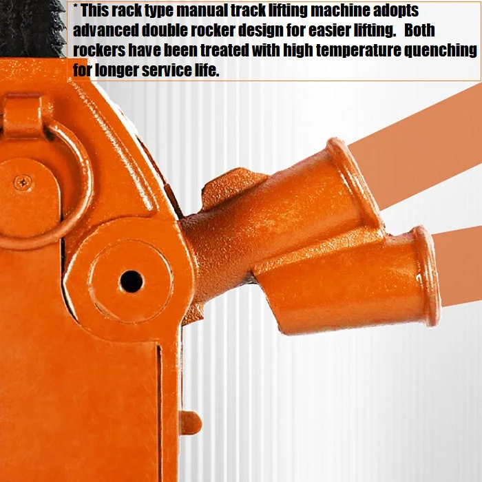 China made 5t 10t 15t 20t 30t rack type rail loco jack vehicle tracking high work efficiency rail lift jack