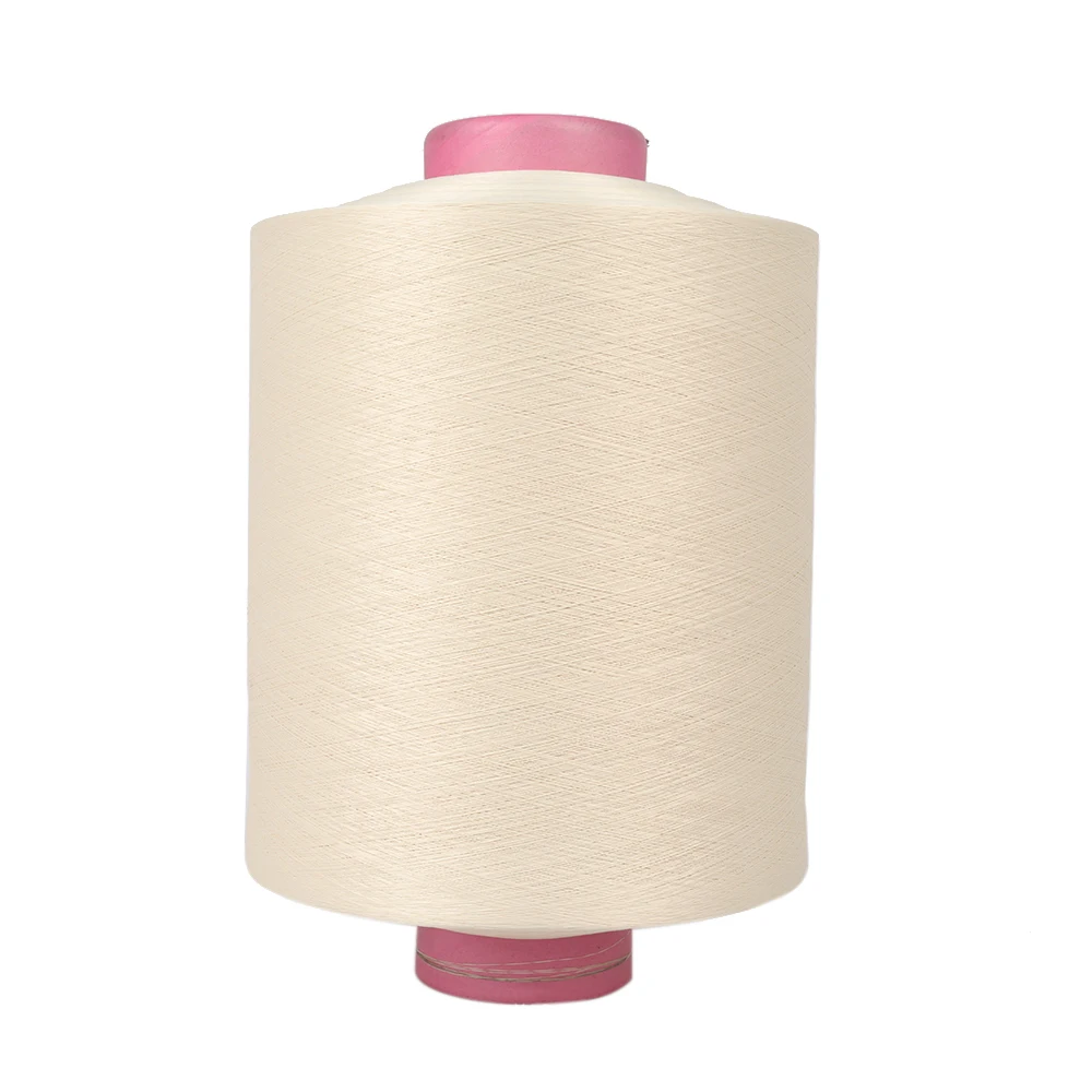 Hot sale OEM poly span knit fabric thread 300d cationic polyester yarn dty