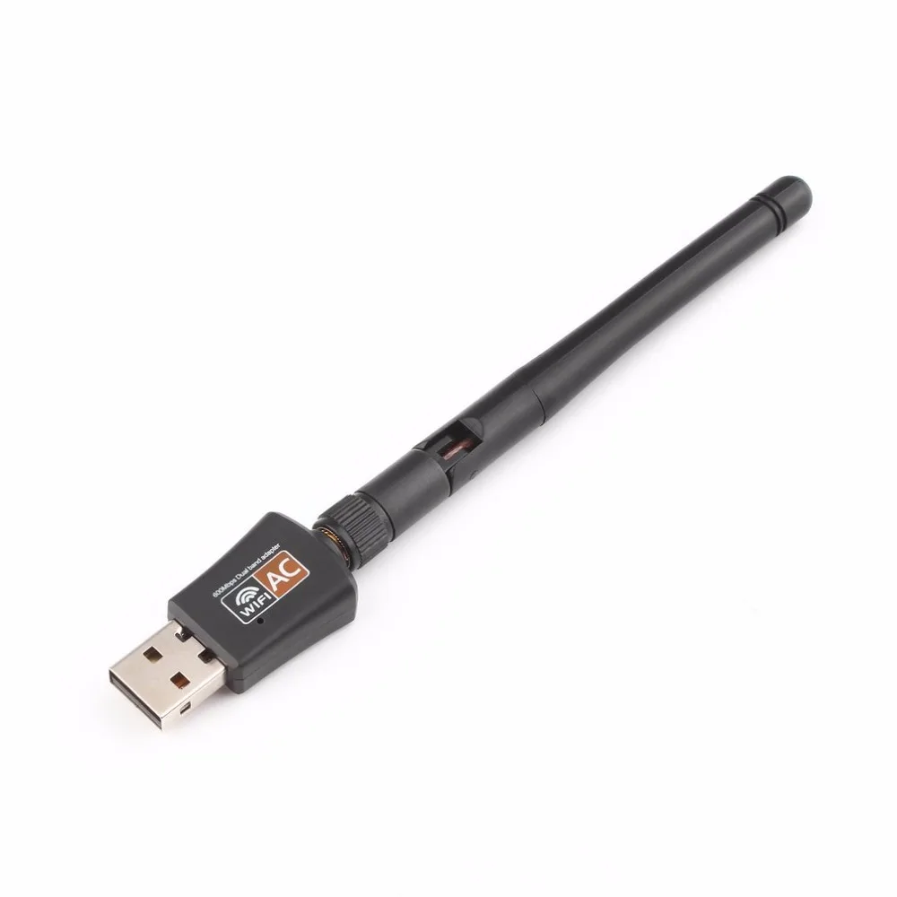  Двухчастотная USB беспроводная сетевая карта AC600m антенна wifi приемник RTL8811 мини