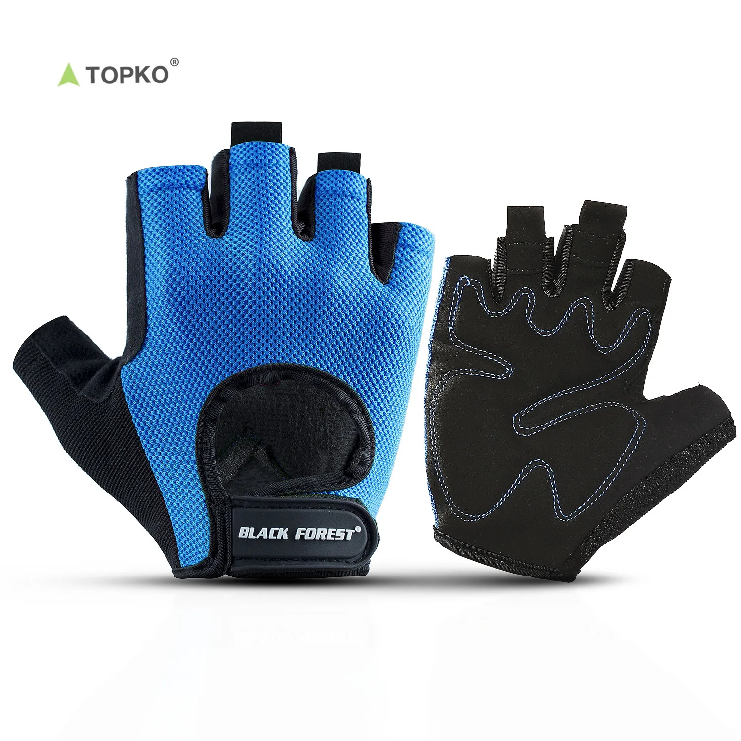 
TOPKO exercise with wrist support weight lift fitness gym sports gloves 