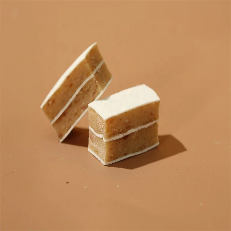 Wholesale Natural Dog Chew Food Salmon Sandwich Pet Soft Snacks Training Treats