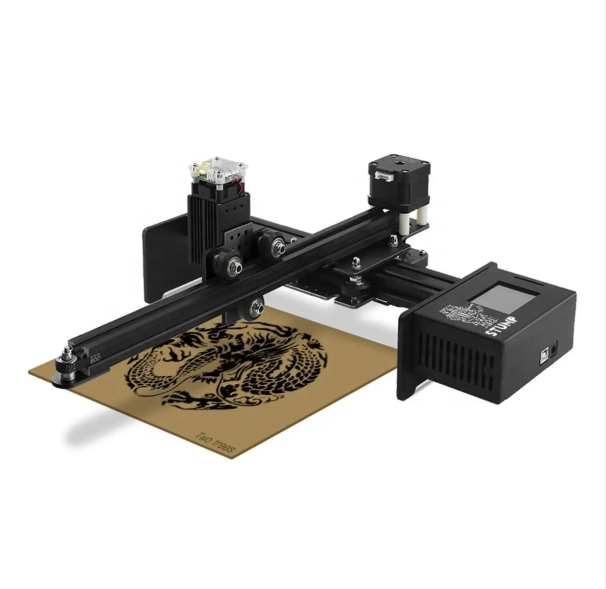  TWOTREES 2 5 W CNC лазерный гравер ЖК-экран Портативный гравировальный резной