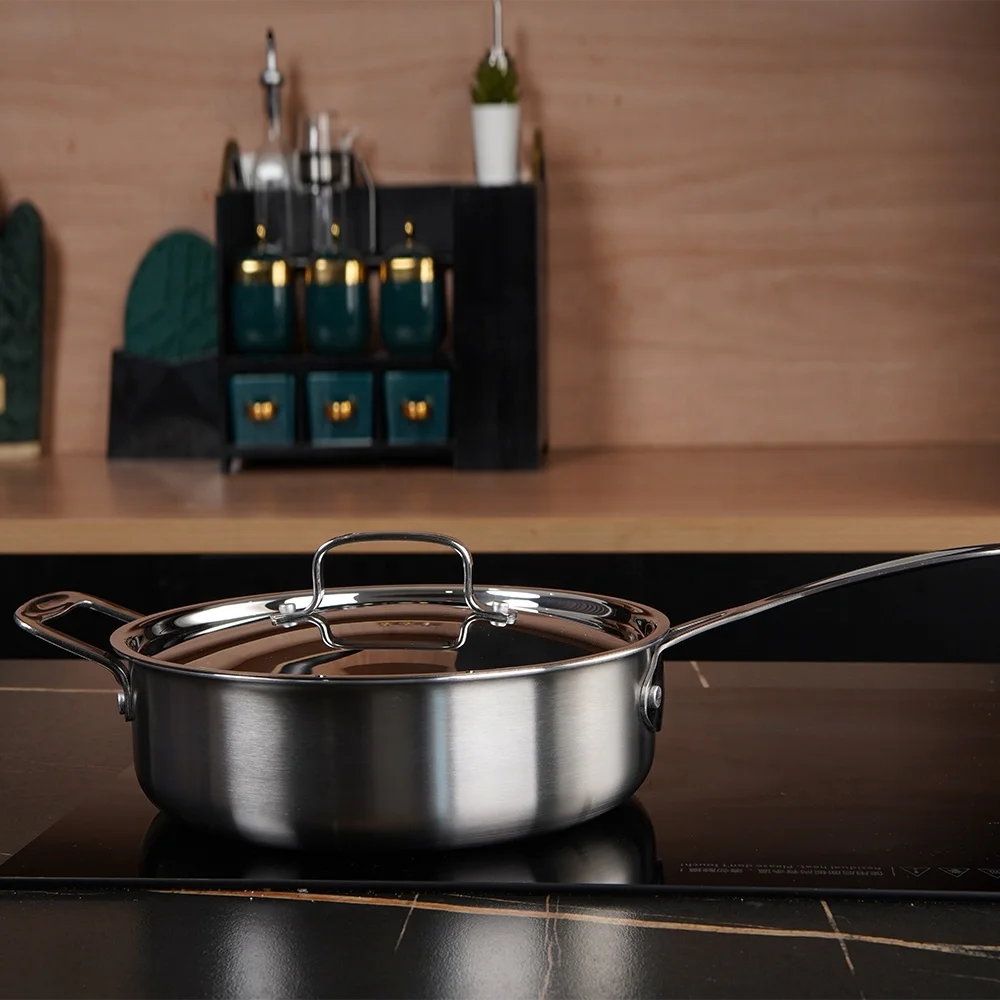 
Hot Sale Chinese Hand Hammered Wok Stainless Steel Handle No Coating Round Bottom Wok Pan Cover Metal Stove Pcs 