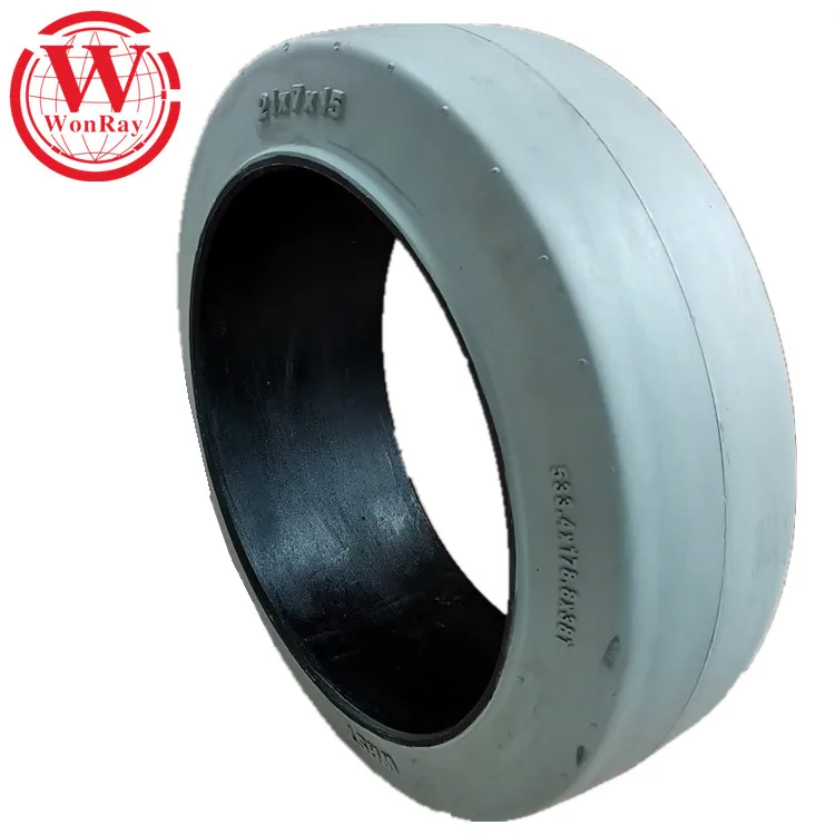 3-Wheel Sit-down Forklift Trucks Solid Tires 18x7x12 1/8 for raymond 0071457