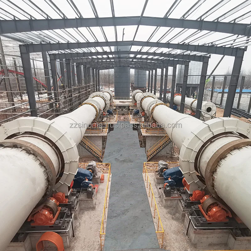 Large Rotary Kiln for Cement Making New Technology Metallurgical Lime Kiln for Building Materials