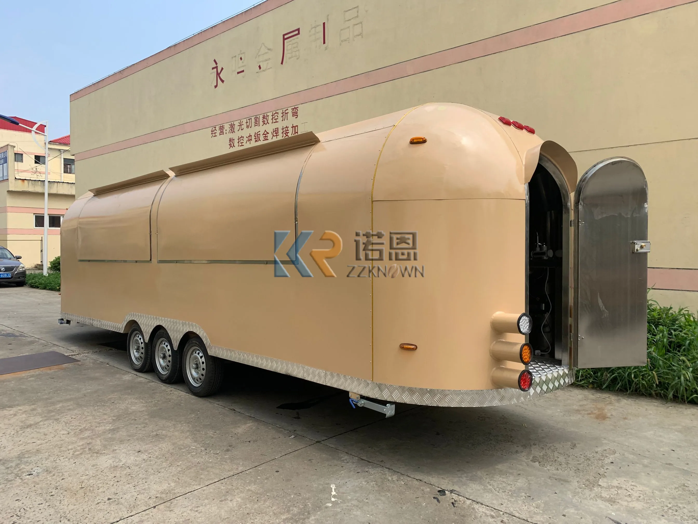 Коммерческая уличная тележка для пищевых продуктов полнооборудованный Британский двухслойный автобус