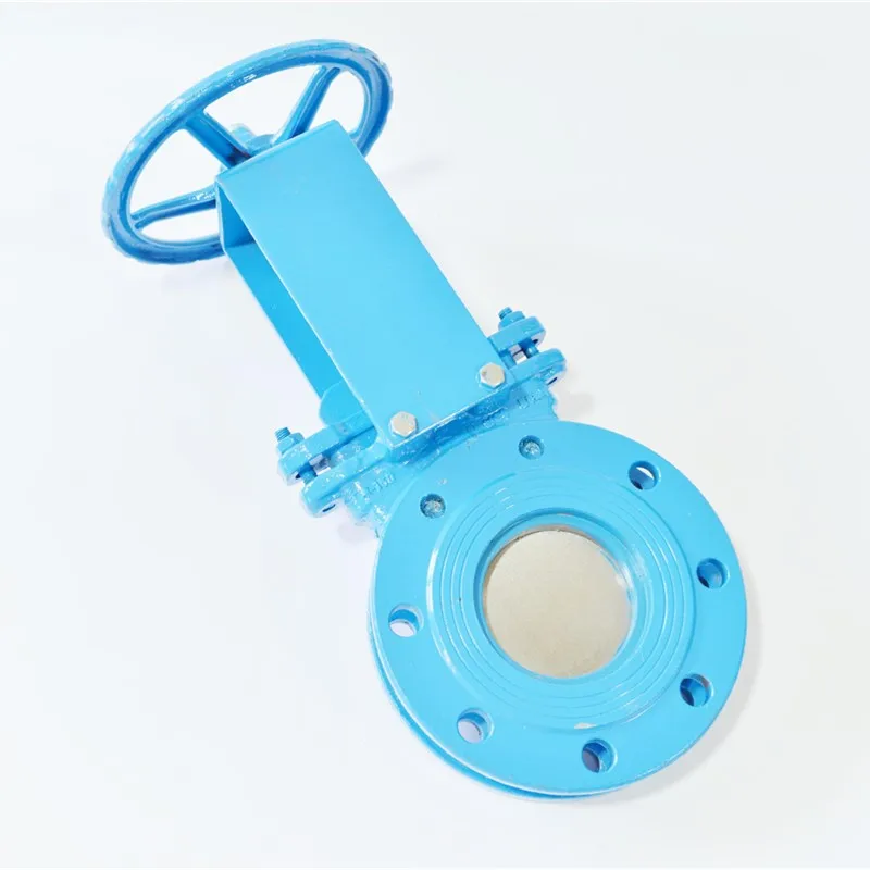 China factory Wholesale Casting Iron  Resilient Seated Ductile Iron 4 inch knife gate valve