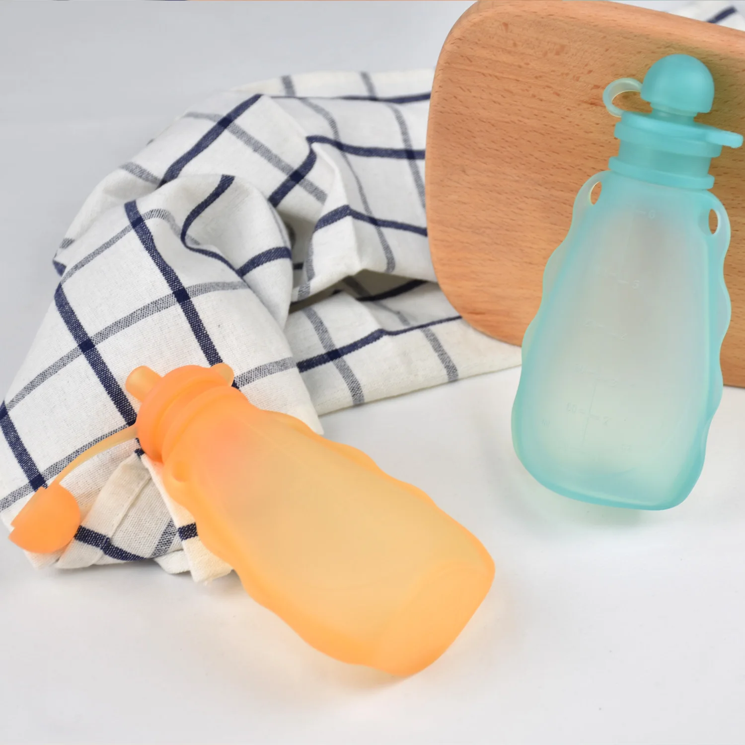 Wholesale Food Grade Reusable Bpa Free 180Ml Silicone Baby Colostrum Collector Breastmilk Breast Milk Storage Bag