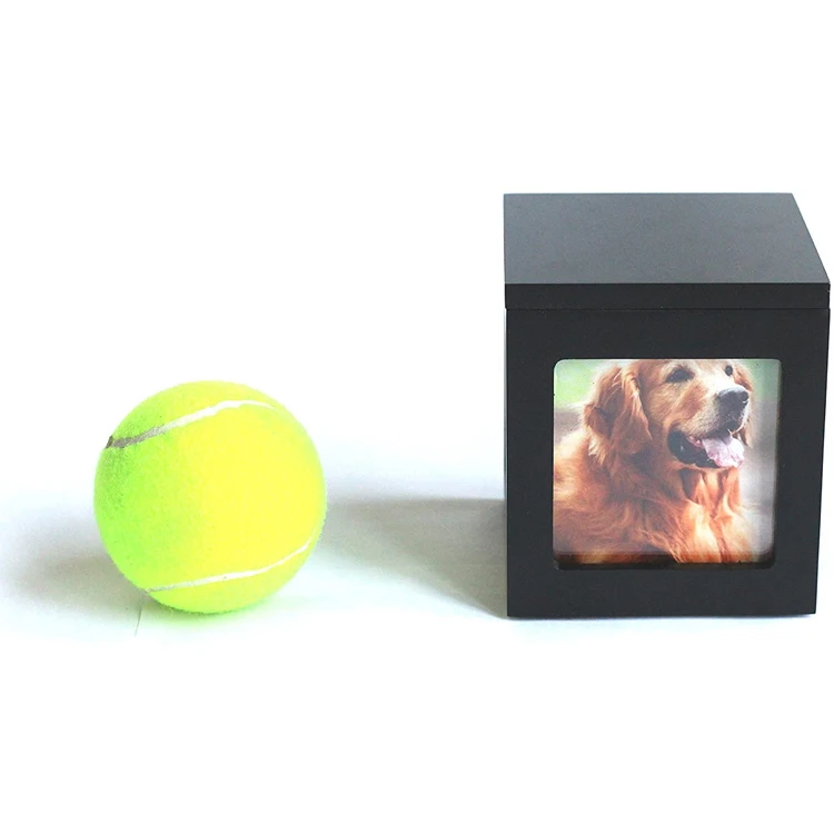 WDF Eco Friendly Urne Pour Animaux Per Animals Wooden Pet Urns for Dog Wholesalers Ashes House Bamboo Pet Urns