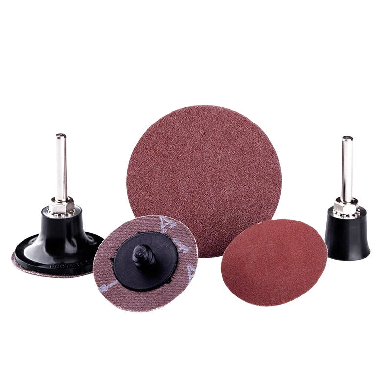3inch 60 Mesh Torque Sanding Disc Turn Lock Sandpaper Car Spiral Grinding&Polishing Sand Disc Sandpaper Torque Grinding Wheel
