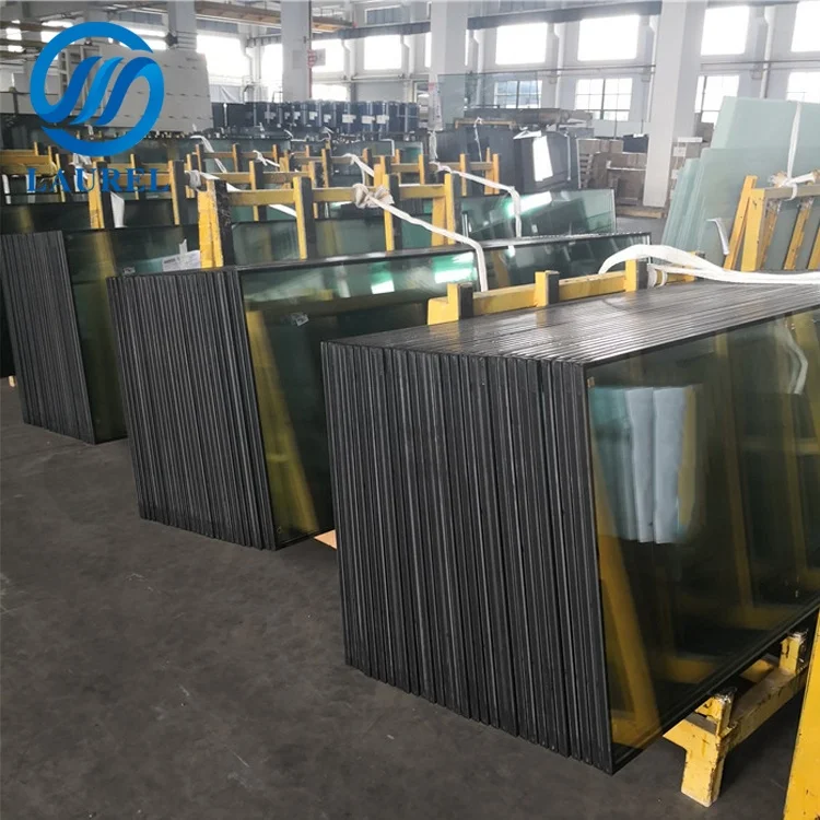 12mm 24mm 40mm igu unit insulating triple pane low-e glass curtain wall insulated glass unit
