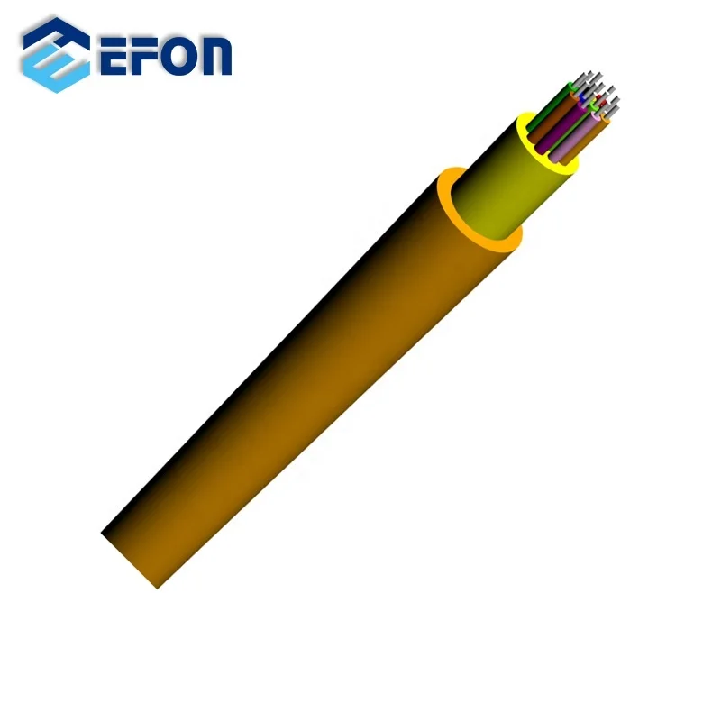 GJFJV-X Indoor Tight buffer MM OM3 Aqua Fiber Optic Distribute Cable