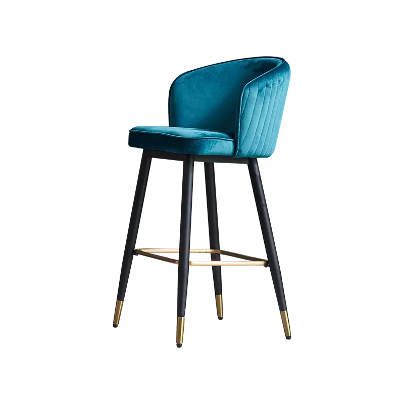 Bar chair modern light luxury commercial kitchen bar stool