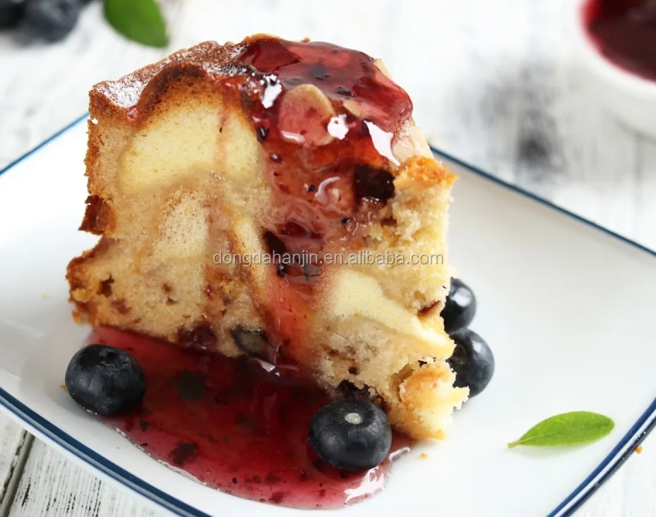 
500g Fresh Canned Blueberry Fruit Jam for Bread honey flow frame 
