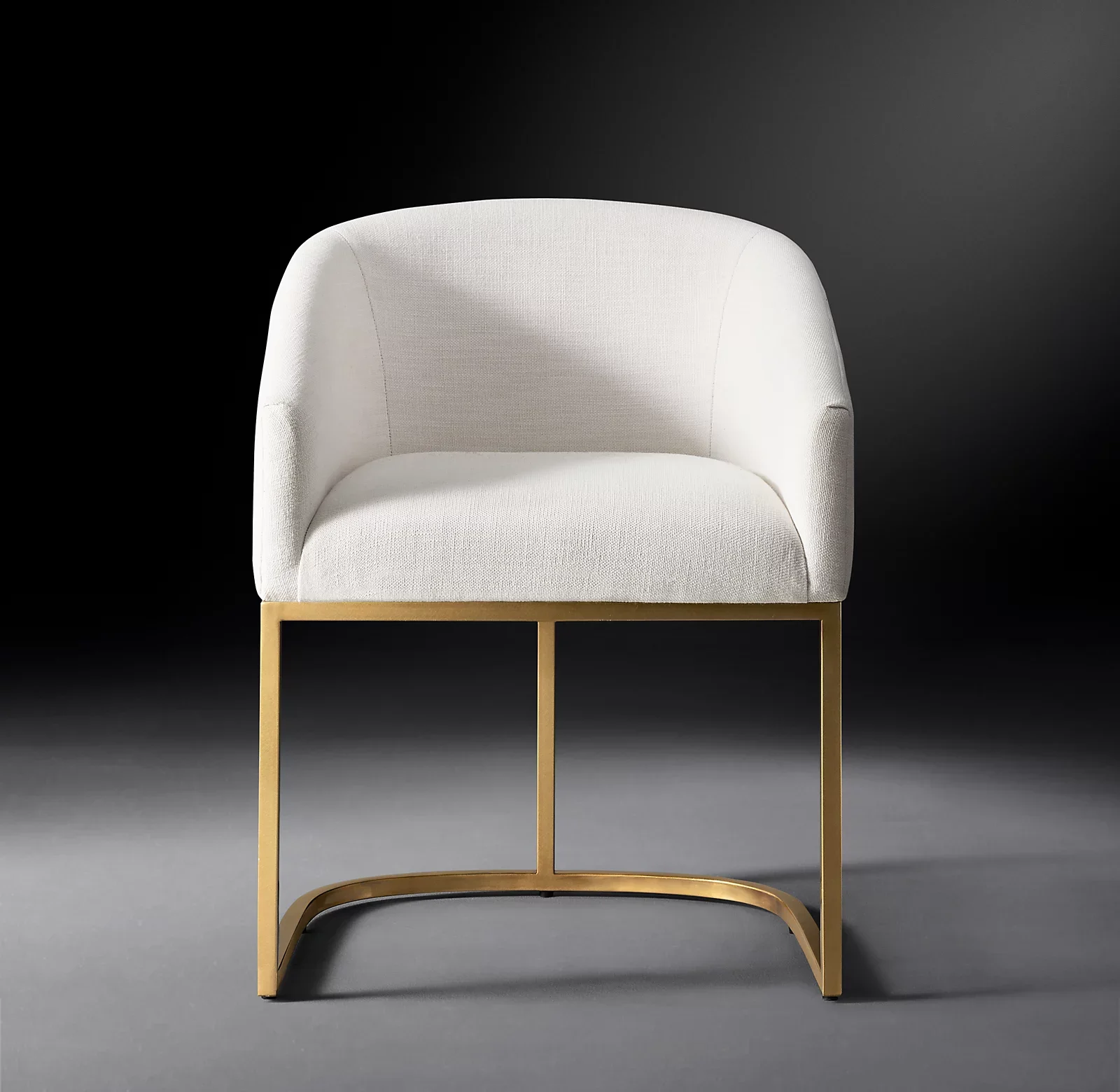 Sassanid Hot Sale Dinning Chair Dining Chairs American Dining Chair European Contemporary Minimal Style Brass Leg Armchair