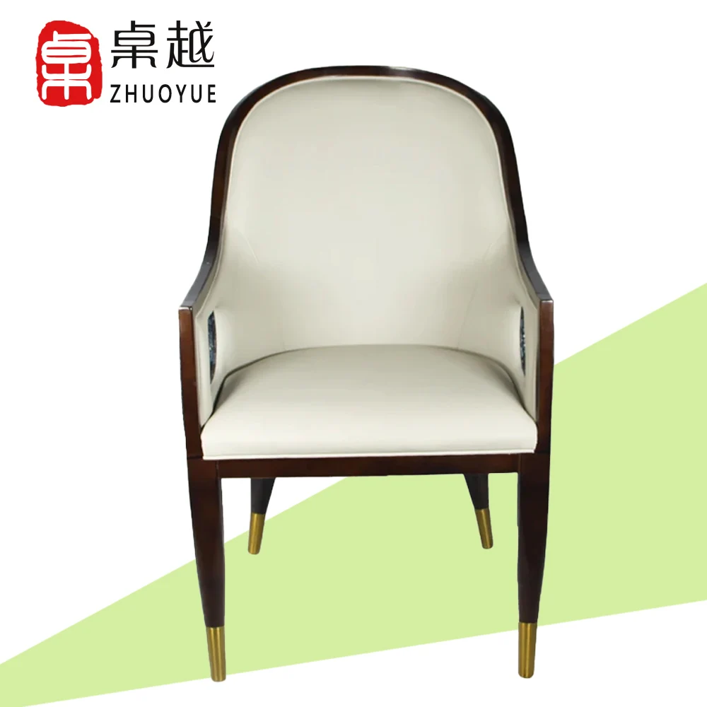 Zhuoyue A26 New Design Cheap Metal Restaurant Cafe Shop Lounge Dining Chair Wood Chair dining chair