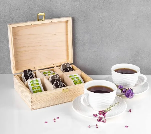 Small unfinsh walnut wood box custom wooden boxes packing gift box