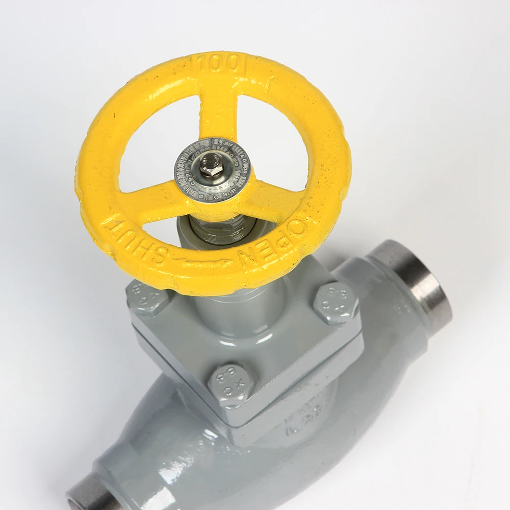 High Quality Compressor Parts 1/2 Inch One Way Vertical Type Right Angle Throttle Check Valve