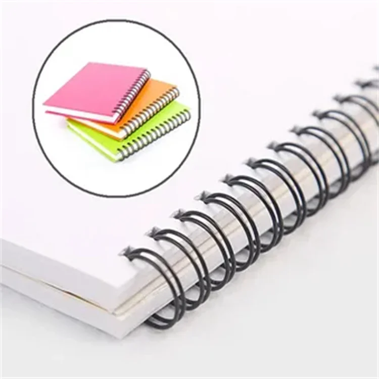 Manufacture Wholesale High Quality Twin Ring Wire binding Spool Binding Double Loop Wire O