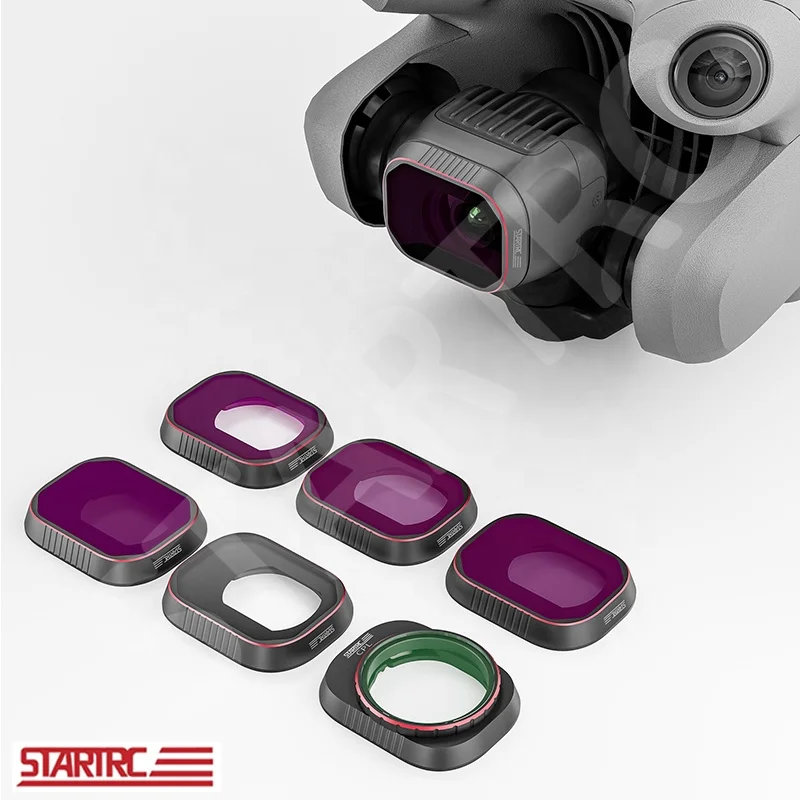 STARTRC OEM Camera Lens Adjustable CPL UV ND8 ND16 ND32 ND64 Neutral Density Filters set for DJI Mini 4 Pro drone Accessories