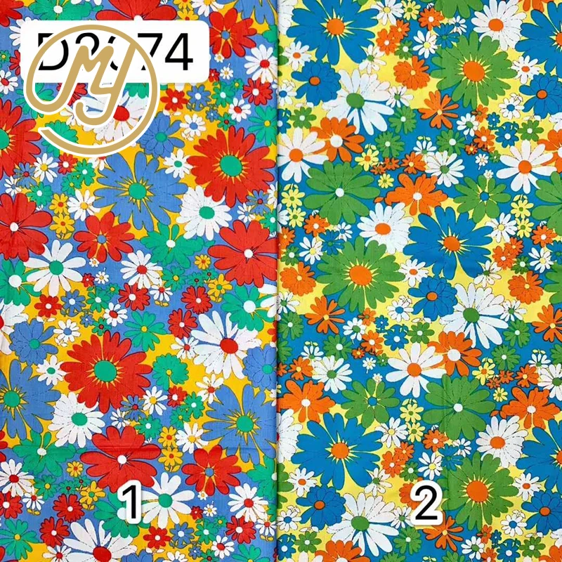 Factory Direct Woven Colorful Classic 100 Printed Cotton Fabric For Dress