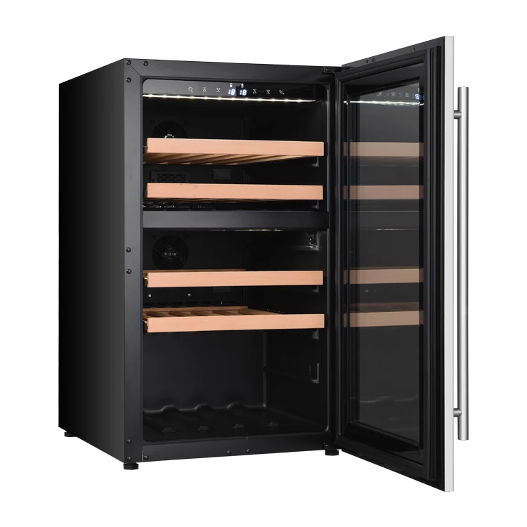 VI40S Commercial storage red wine cooler with electric power