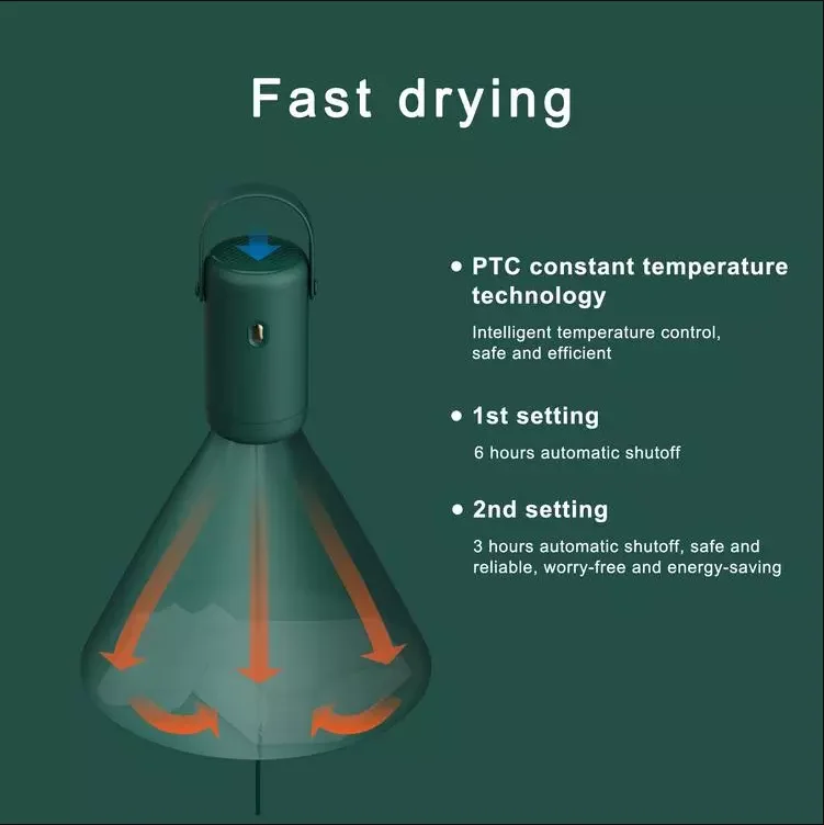 Yzora Новая мода складной мини умный Электрический PTC постоянная температура портативные дорожные быстро сохнущая на воздухе сушилка для