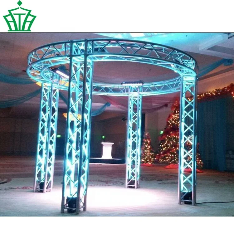 Aluminum Frame Truss Structure / Event Aluminum Spigot /Bolt Stage Lights Exhibition Truss Display