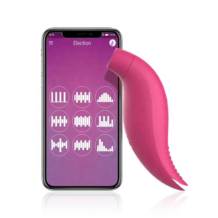 Bluetooth Sex Toy 10 Vibration Modes Unique Fish Shape Sucking Vibrator Dildo Remote Control Vibrator
