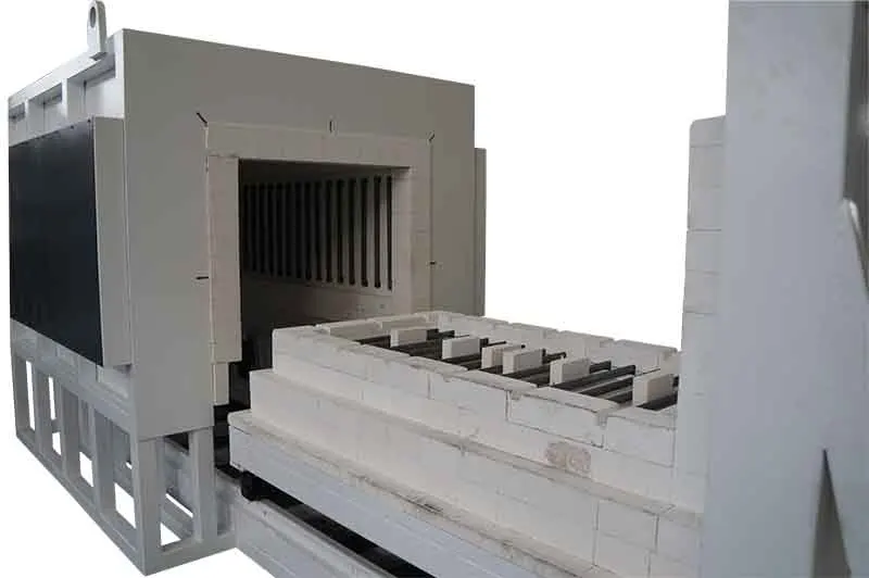 1200 Degree Shuttle Kiln Ceramic Electric Industry Furnace PID Control Sante Factory Price