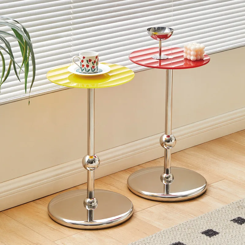 Sofa Bedside Table Removable Small Coffee Table Modern Simple Creative Mini Small Round Corner Table