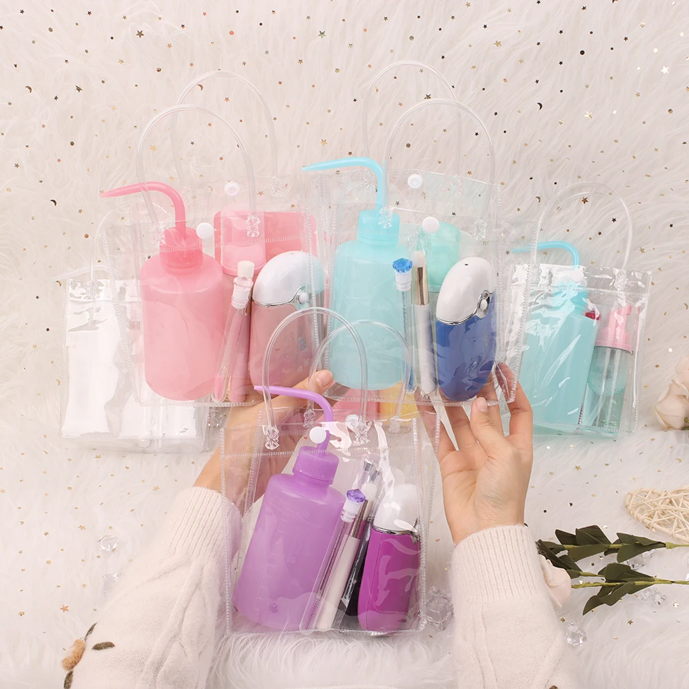 High Quality Eyelash cleanimg mousse lash shampoo kit with fan private label lash shampoo kit