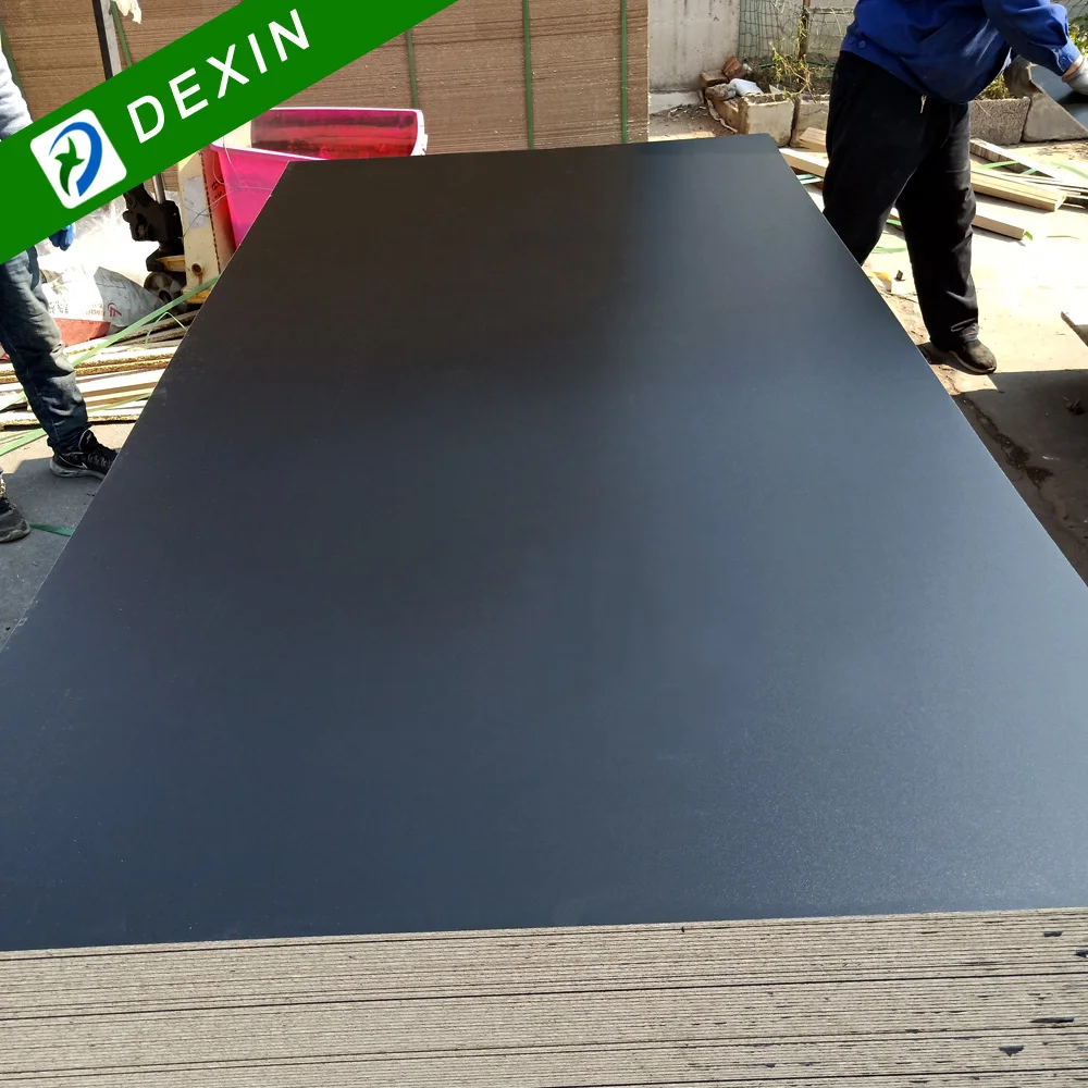 18mm White Black Wood Garin Laminated Waterproof MDF Board