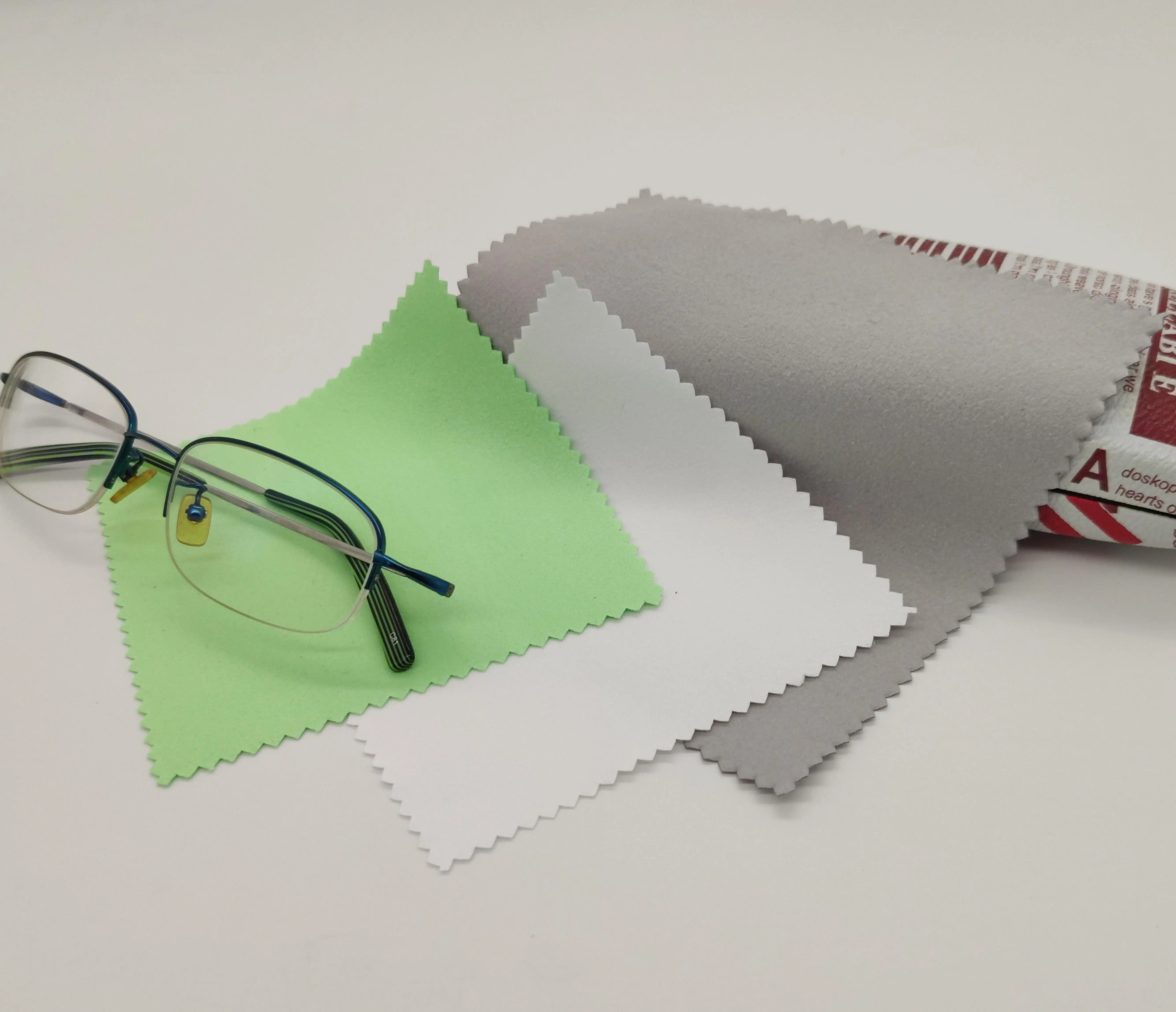 Wholesale Jewellery Cleaning Cloth Custom Jewelry Microfiber Gold Silver Polishing Cloth