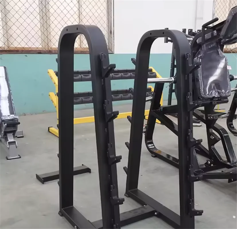 Wholesale Little Straight Barbell Rack 10 Dumbbells Commercial Fitness Gym Equipment Storage