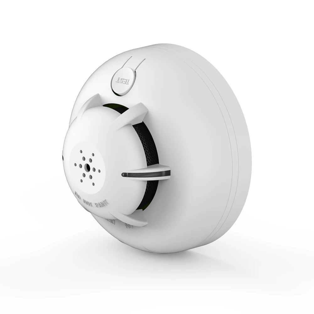 New Fire Alarm Addressable Wireless Smoke Sensor Detector For GSM Fire Alarm Systems CE Approval