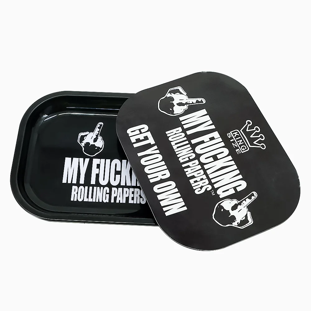 Kuke OEM Wholesale Magnetic Tobacco Rolling Tray Rolling Tray With Magnetic Lid
