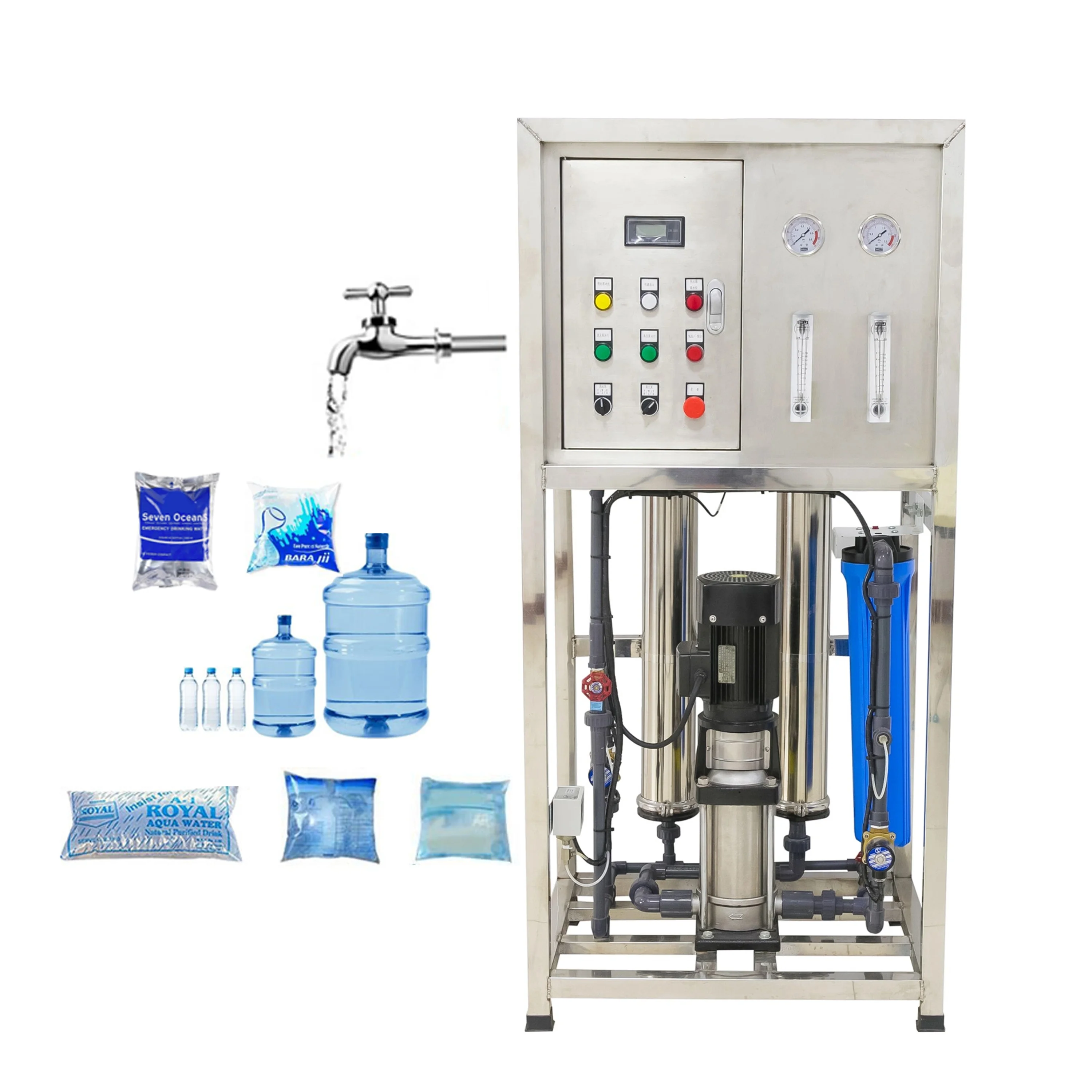 Small mini reverse osmosis water filter industrial water treatment chemicals dosing system automatic ro water filtration machine