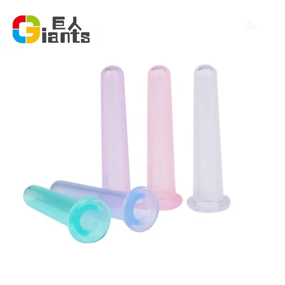 Set of 4 Silicone Cupping Facial Set for Face and Eye Cupping Massage