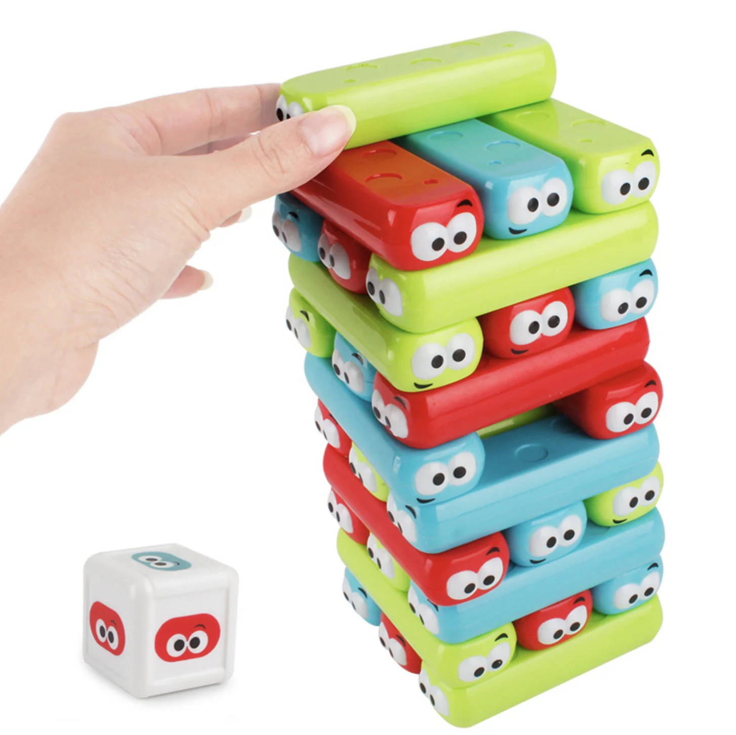
Table games stackers party games colorful jenga parent-child interactive toys 