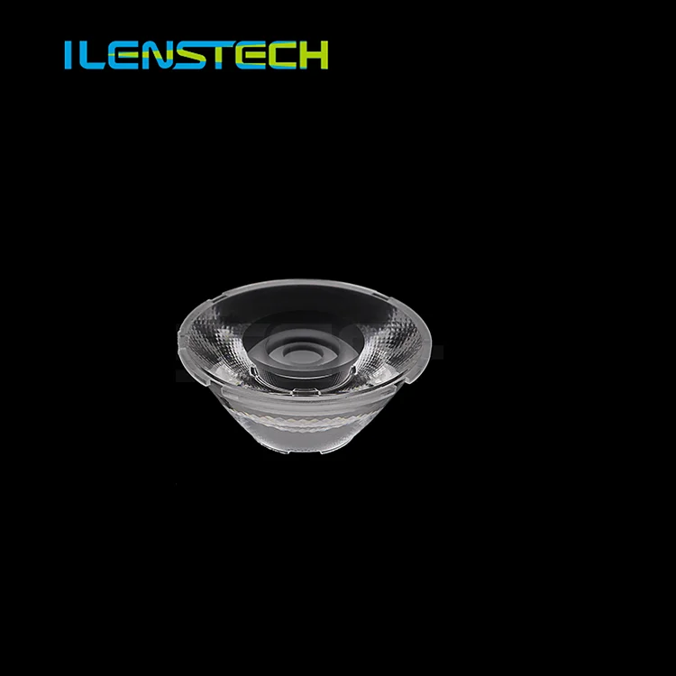 68mm lenses cob led lens 12 degree optics with solderless holder