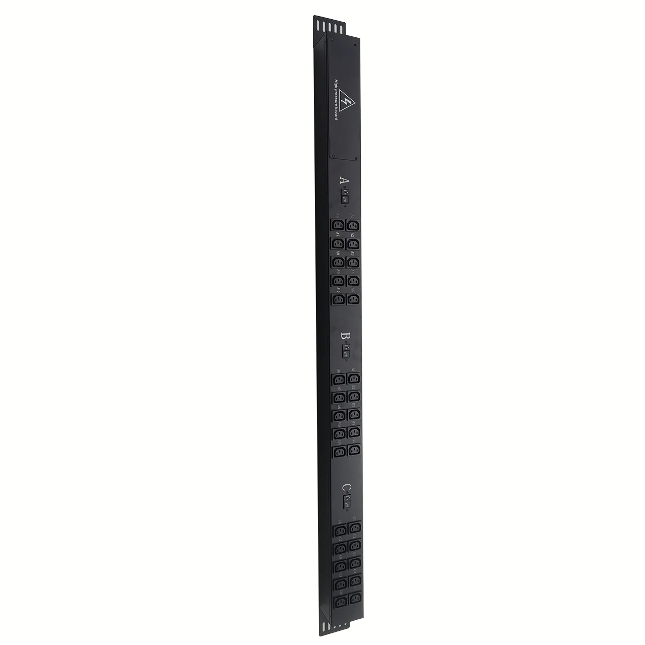 Professional Manufacturer Black 21 Bit C19 1 Bit C13 57Kw Accessories Outlet 80A 3 Phase Pdu