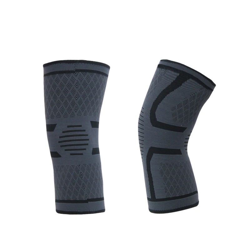 Бесплатный образец 1 шт. нейлоновый компрессионный наколенник для баскетбола волейбола фитнеса бега