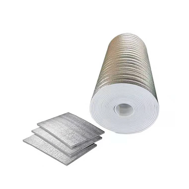 aluminum foil EPE foam heat insulation polyurethane foam insulation foil foam insulation
